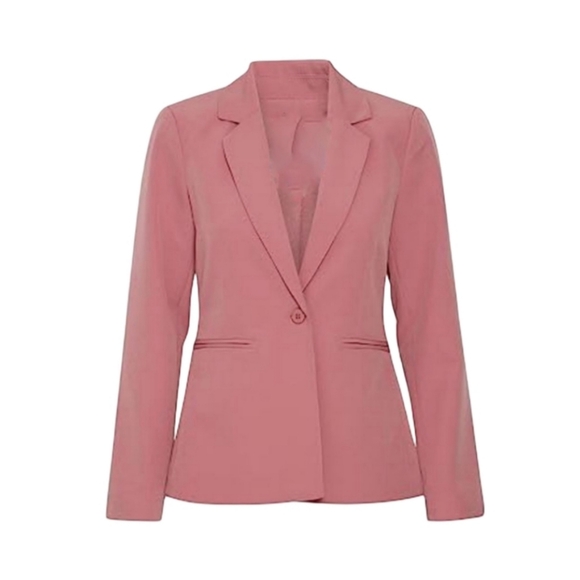 XS Revamped Heather Rose Pink Blazer - Picture 3 of 3